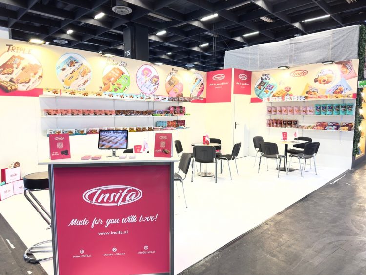 Insifa, e vetmja kompani shqiptare pjesëmarrëse në Panairin ISM Cologne 2024