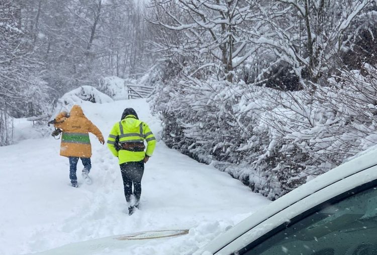 Dëborë deri në 40 cm, si paraqitet situata në qarkun e Lezhës