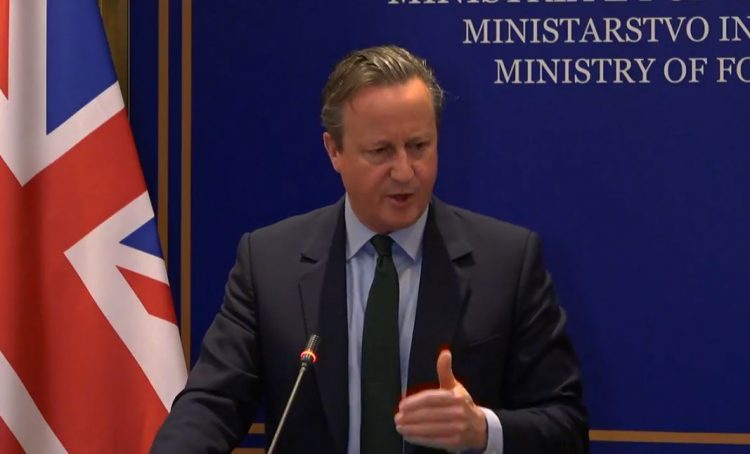 Cameron nga Kosova: Ne jemi mbështetës të mëdhenj të pavarësisë dhe të sovranitetit të Kosovës