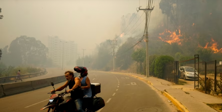 46 viktima nga zjarret në Kili