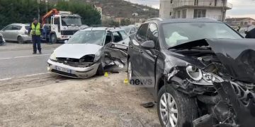 Aksident në aksin Lezhë-Shkodër, plagosen 5 persona