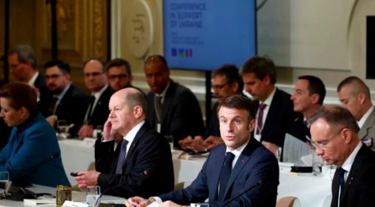 Macron-udhëheqësve evropianë: Rusia “nuk duhet të fitojë”