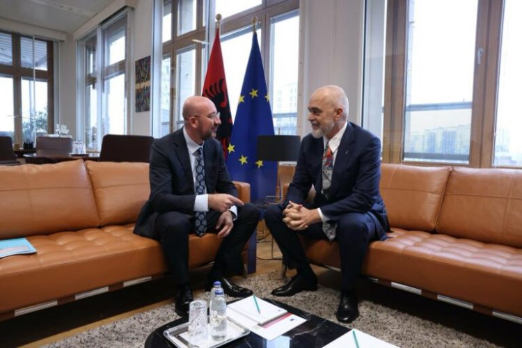 Presidenti i KiE, Charls Michel zbardh diskutimet me kryeminstrin Rama: Mbështesim Shqipërinë në rrugën e integrimit
