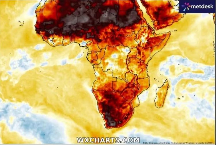 Në Afrikë po bëhet gjithnjë e më nxehtë, temperatura rekord në mars