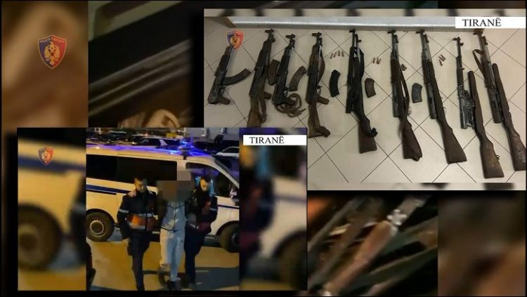 Trafikonin armë nga Shkodra drejt Tiranës/Në mesin e të arrestuarve edhe ish-efektivja e Policisë së Burgjeve