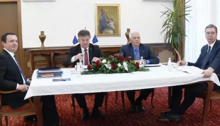 Zbatimi i marrëveshjes së normalizimit, Borrell: Do të vazhdojmë trysninë mbi Kosovën dhe Serbinë
