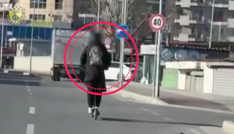 Qarkullojnë në korsi jo të dedikuara për to, duke rrezikuar jetën, policia gjobit drejtuesit e patinave elektrike (Video)
