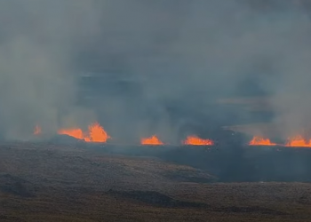 Islandë/Shpërthen për të katërtën herë vullkani në Islandë