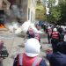 Molotovët para bashkisë së Tiranës, policia arreston dy persona