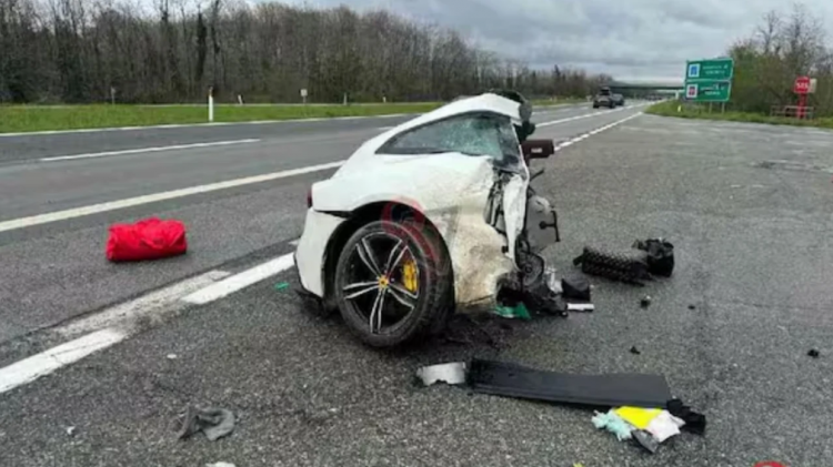 Ferrari u nda në dyshë/DJ shqiptar humb jetën në një aksident në Itali, po ecte me 200 km/orë kur makina u përplas dhe shpërtheu në flakë