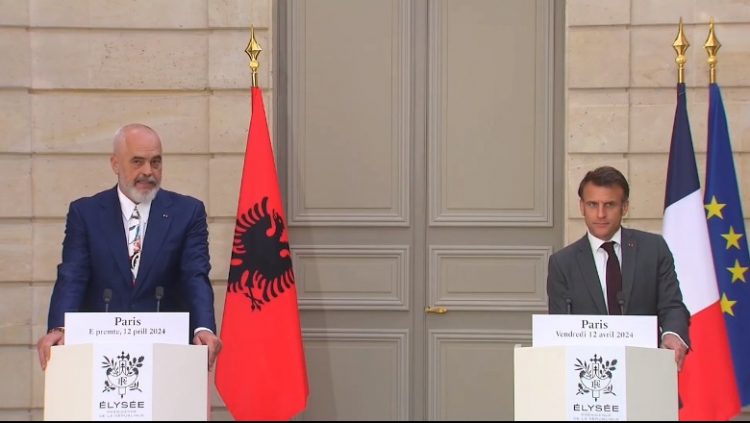 Vizita e Ramës, Macron: Franca e angazhuar për integrimin e Shqipërisë dhe Ballkanit Perëndimor në BE