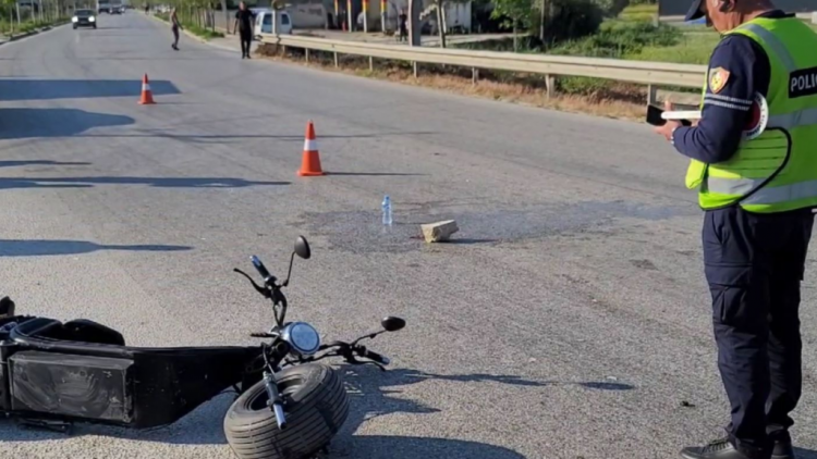 Aksident në rrugën Lushnje-Berat, një i plagosur në gjendje të rëndë