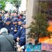 Protesta e dhunshme para bashkisë, arrestohet 53-vjeçari që kundërshtoi dhe dhunoi policinë