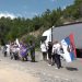 Protesta e dështuar e serbëve në Jarinjë