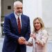 Kryeministrja e Italisë Giorgia Meloni vizitë zyrtare në Shqipëri në 5 qershor