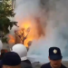 Tensione në tubimin para Bashkisë Tiranë, protestuesit hedhin bomba molotov 