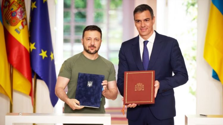 Ukraina dhe Spanja nënshkruajnë marrëveshje për sigurinë në vlerë 1 miliard euro