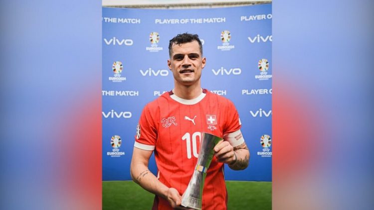 Xhaka protagonist në fitoren e Zvicrës, vlerësohet si “Njeriu i ndeshjes”