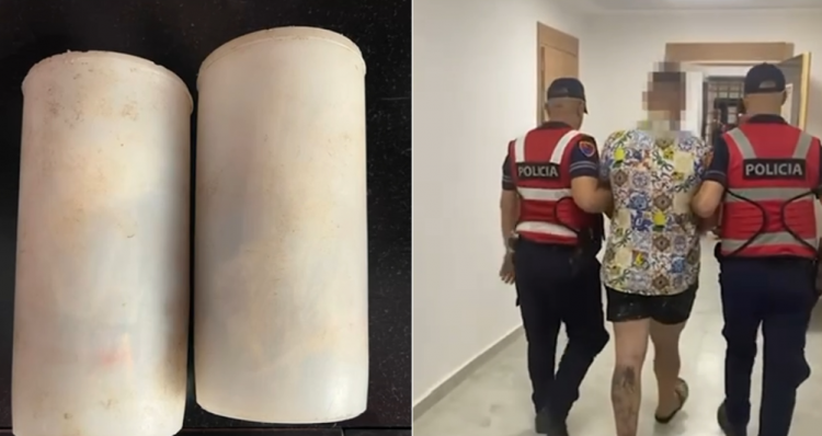 Posedonte lëndë shpërthyese dhe drogë, arrestohet 27-vjeçari në Sarandë 
