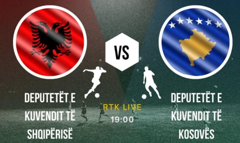 Deputetët e Kuvendit të Shqipërisë dhe Kosovës zbresin sot në fushën e blertë për të luajtur një ndeshje futbolli