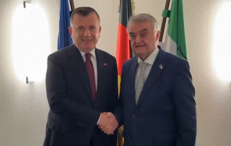 Balla pritet në Düsseldorf nga ministri i Brendshëm i Landit Nordrhein-Westfalen, Herbert Reul: Forcojmë bashkëpunim në fushën e sigurisë