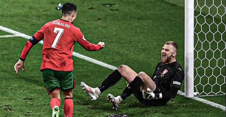 “Mburravec, pa klas”, Ronaldo ‘masakrohet’ në rrjet për gjestin antisportiv ndaj portierit të Çekisë (Video) 
