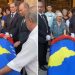 Prifti arbëresh At Antonio Belushi përcillet në banesën e fundit me flamurin shqipëtar dhe atë të Kosovës