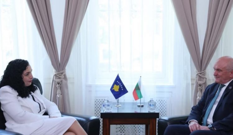 Osmani dhe kryeministri bullgar bisedojnë për anëtarësimin e Kosovës në NATO