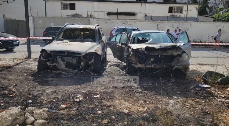 Kryeinxhinierit të OSHEE në Durrës i djegin makinën