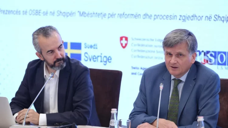 Kryetari i Prezencës së OSBE: KQZ të jetë e angazhuar në përmirësimin e zgjedhjeve