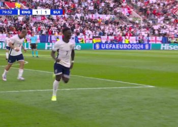 Euro 2024/ Minutat e fundit të pjesës së dytë, Angli-Zvicër 1-1