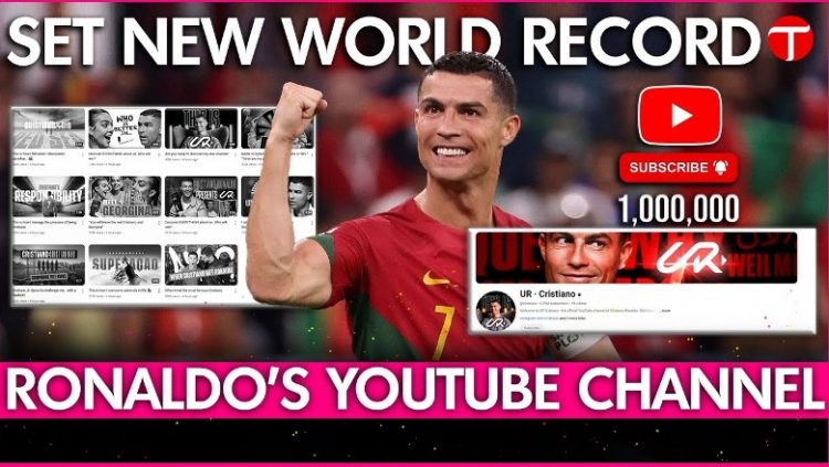 Ronaldo në “Youtube”, portugezi vendos rekorde të frikshme menjëherë sapo krijoi llogarinë