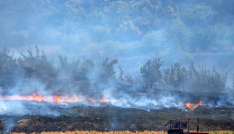 Nëntë zjarre aktive në Maqedoninë e Veriut