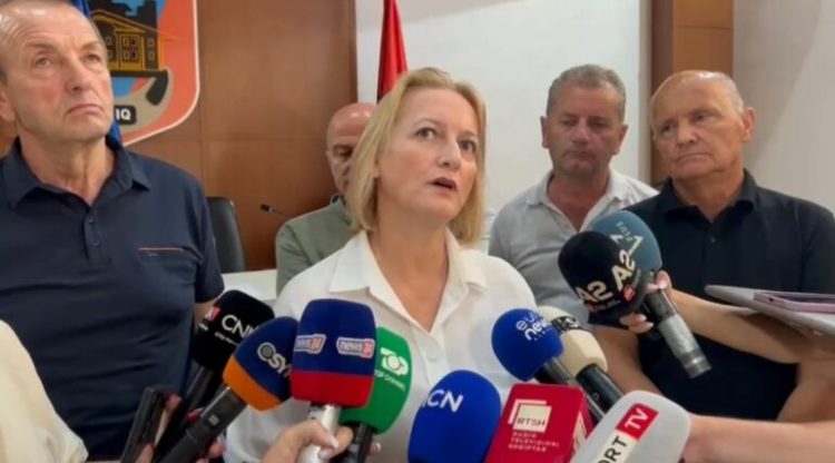 Fermerët e Maliqit protesta për prodhimet e mbetura stok, ministrja Denaj: Nuk bën sens aplikimi poshtë 5 hektarë!