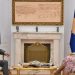 Osmani bisedon me shefin e KQZ-së për përgatitjet për datën e zgjedhjeve të reja