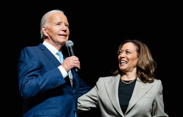 Harris shpreson të përfitojë nga mbështetja e Presidentit Biden