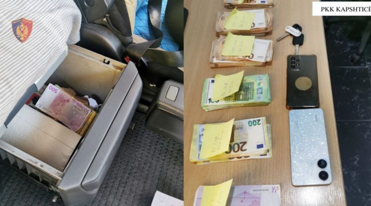 Tenton të fusë në Shqipëri 30 mijë euro të pa deklaruara, procedohet penalisht 38-vjeçari