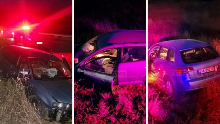 Përplasen dy makina në rrugën Korçë-Pogradec, nga shoferët largohet nga vendi i ngjarjes