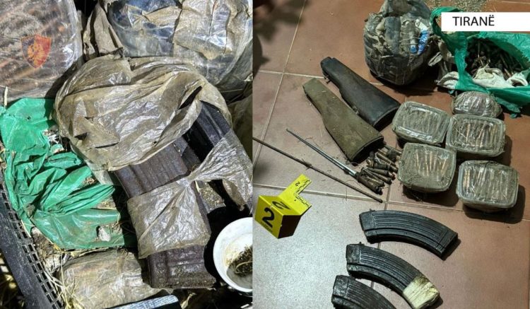 Emri/ I gjetën drogë, armë dhe municione në banesë, policia arreston 28-vjeçarin