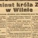 Kurjer Wilenski (1939) / Ju rrëfejmë 15 minutat e Mbreti Zog dhe familjes mbretërore shqiptare në stacionin e trenit në Vilnius (Lituani)