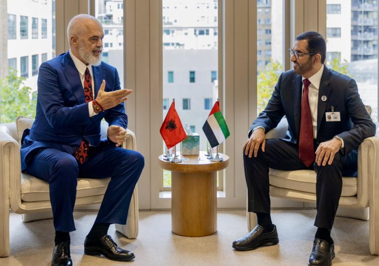 Kryeministri Rama takon ministrin e Industrisë së Emirateve të Bashkuara Arabe: Ja dy projektet e mëdha të energjisë që po finalizojmë