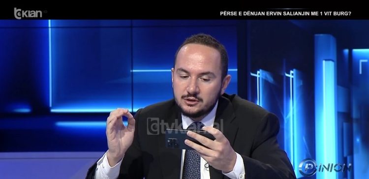 Ervin Salianji flet me emra në “Opinion”: Gjyqtarit Artan Gjermeni i ofrohen para në përgjimet e Sky për çështjen e Toyota Yaris