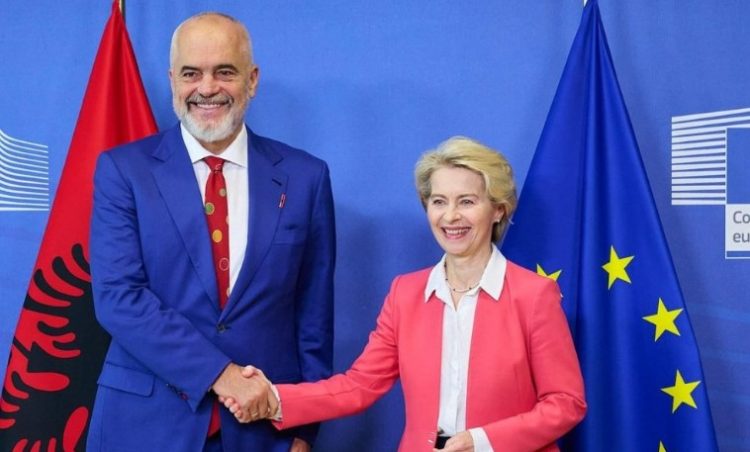 Von der Leyen takon sot liderët e Ballkanit Perëndimor, mes tyre dhe Rama 