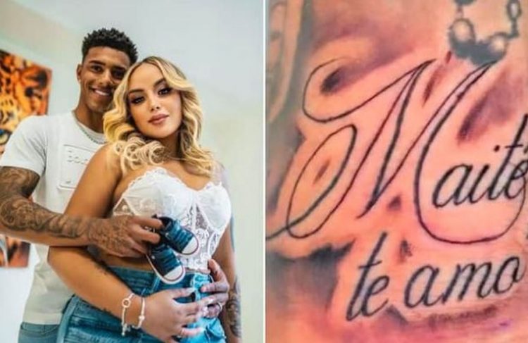 Futbollisti bën tatuazh emrin e vajzës, por mëson se ai nuk është babai