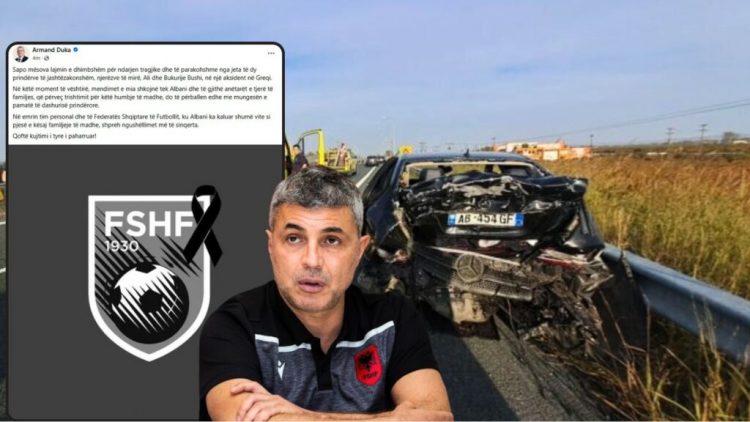 Aksidenti në Greqi, humbin jetën prindërit e trajnerit Alban Bushi