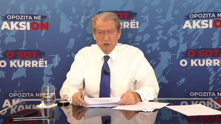 “Mbrëmë treguam se nuk ka më paqe me vjedhjen”/ Berisha thirrje Ramës: Prano krijimin e qeverisë teknike!