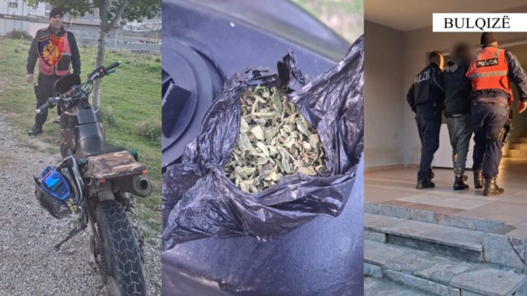 Policia ndjek 33-vjeçarin që udhëtonte me motor në Bulqizë, i gjen drogë