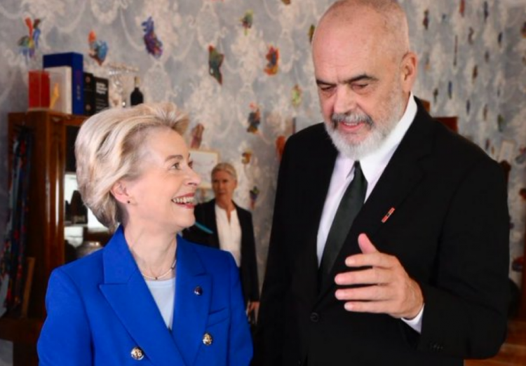 Von der Leyen në Tiranë: Shqipëria po bën hapa të mëdhenj drejt BE-së 