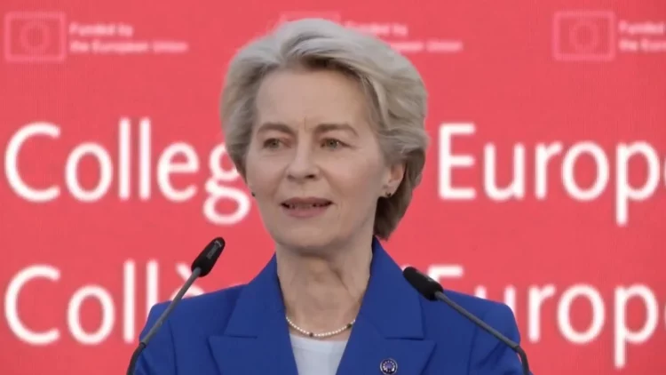 Hapja e Kolegjit të Europës në Tiranë, Von der Leyen: Ka ardhur koha të ecim përpara me shpejtësi maksimale