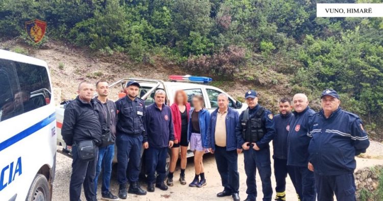 Mbetën të bllokuar në “Gropat e Bufit”, policia shpëton 2 turistet nga Gjermania